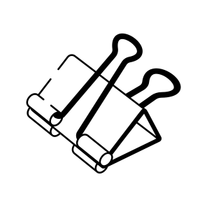 Binder Clips icon