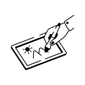 Digital Sketching icon