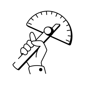 Protractor icon