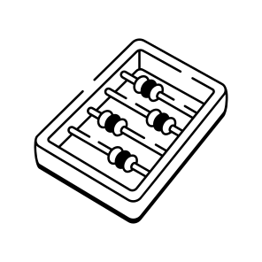 Wooden Abacus icon