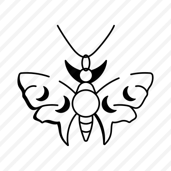 Moth Necklace preview