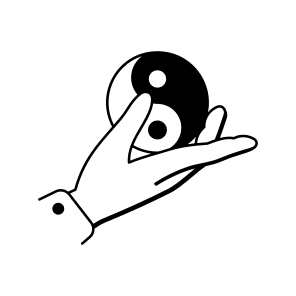 Yin Yang icon