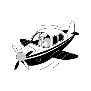 Airplane icon