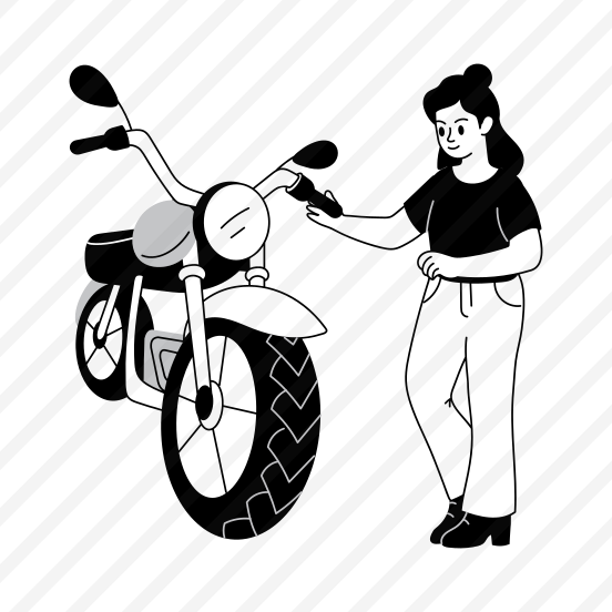 Female Biker preview