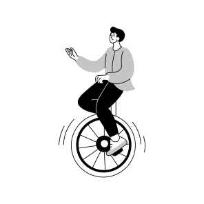 Unicycle icon