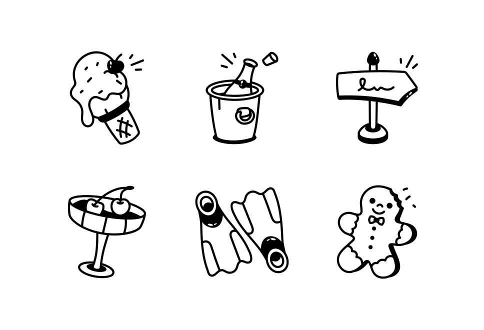 Holiday Doodles Art Set Large Set Preview