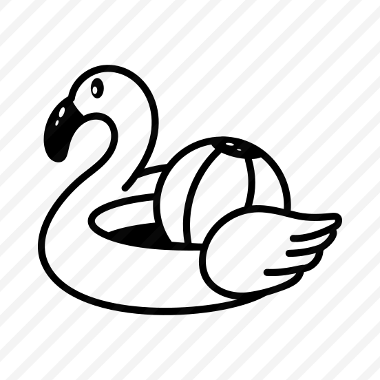 Inflatable Flamingo preview