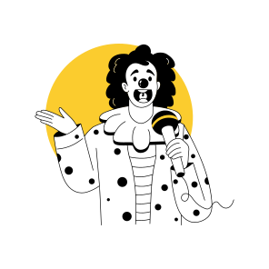 Clown Singing icon