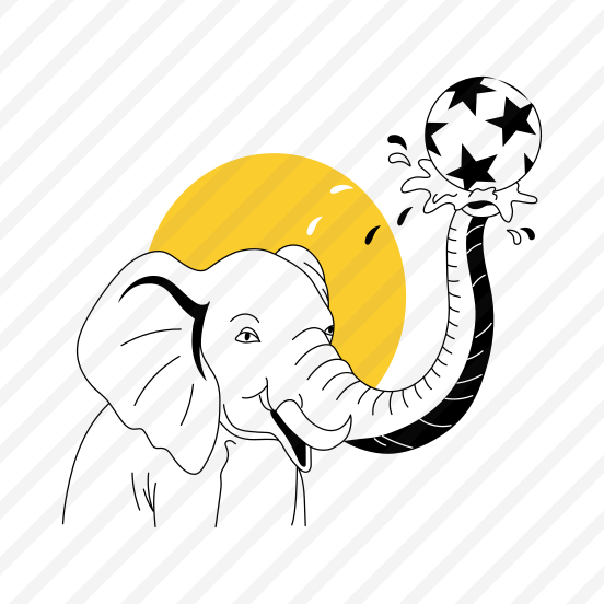 Elephant Playing preview