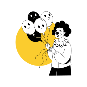 Holding Balloons icon
