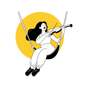 Violinist icon