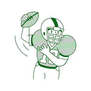 Quarterback Throwing icon