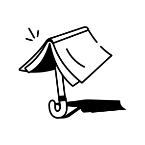 Book Umbrella icon