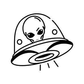 Alien Spaceship icon