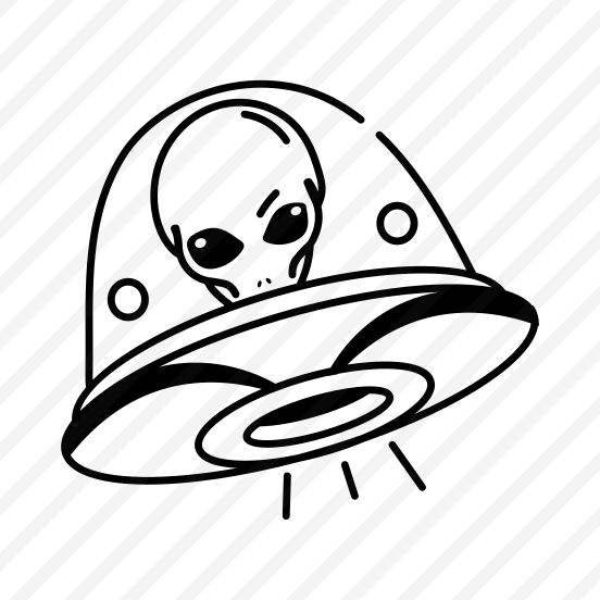 Alien Spaceship preview