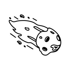 Asteroid icon