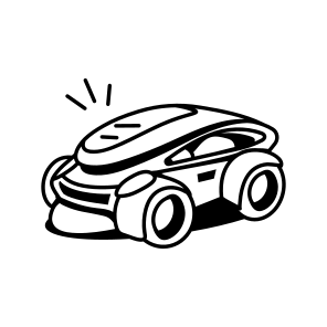 Futuristic Car icon