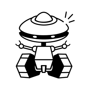 Futuristic Robot icon
