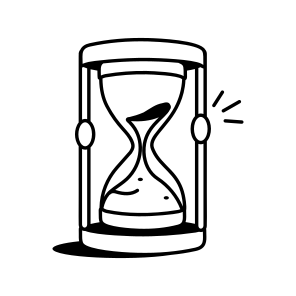 Hourglass icon