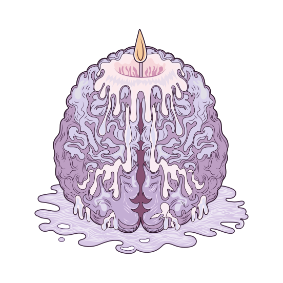Brain Candle illustration