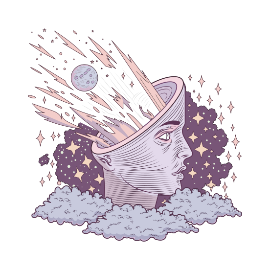 Deep Thoughts illustration