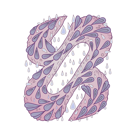 Dripping Droplet illustration