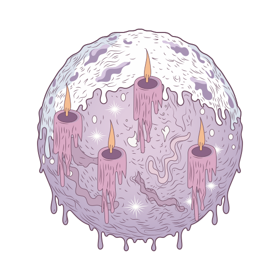 Melting Planet illustration