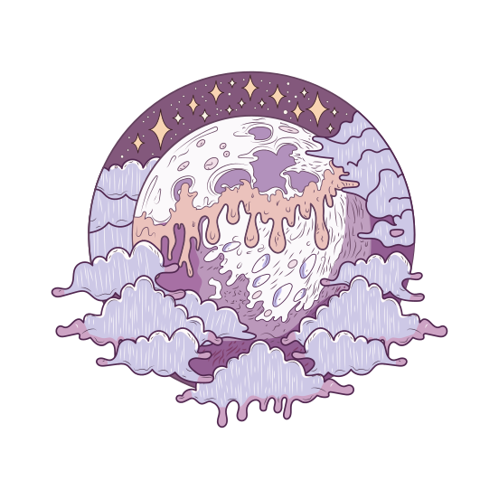 Melting Sky illustration