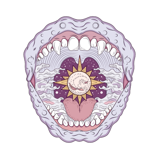 Mystical Mouth illustration