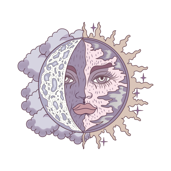 Surreal Sun illustration