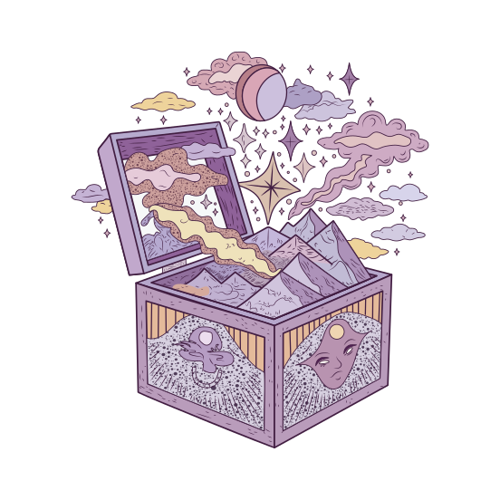 Surrealism illustration