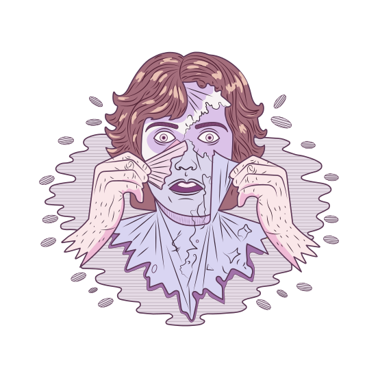 Surrealism Face illustration