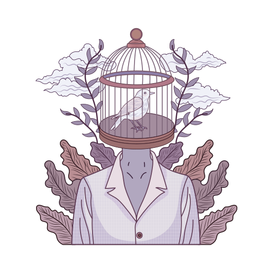 Trapped Mind illustration