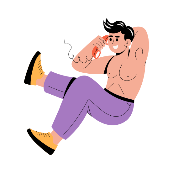 Calling illustration