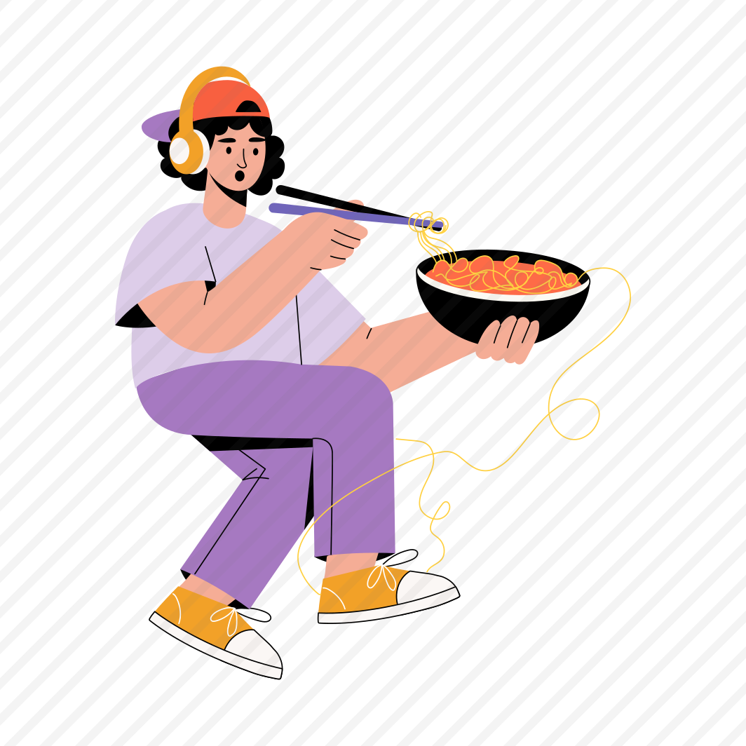 Eating Noodles preview