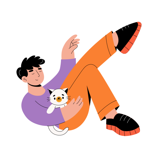 Playing Pet illustration