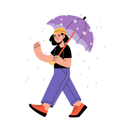 Rainy Season illustration