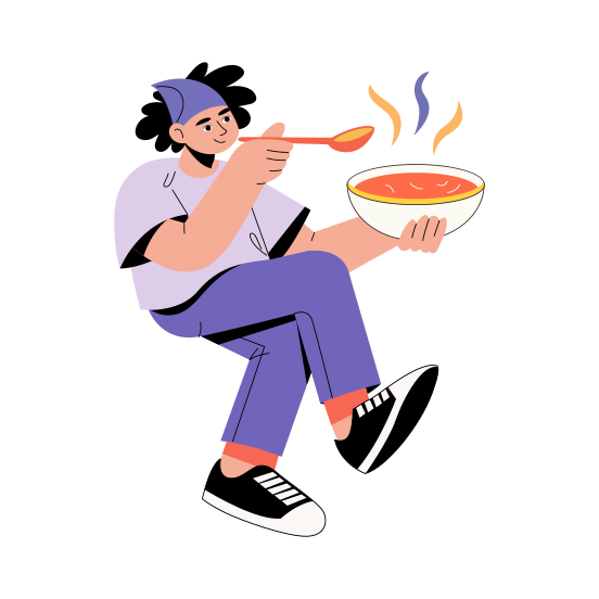 Soup Bowl illustration