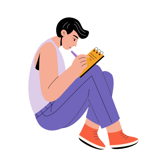 Writing Notes illustration