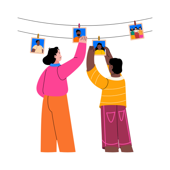 Decorating Wall illustration