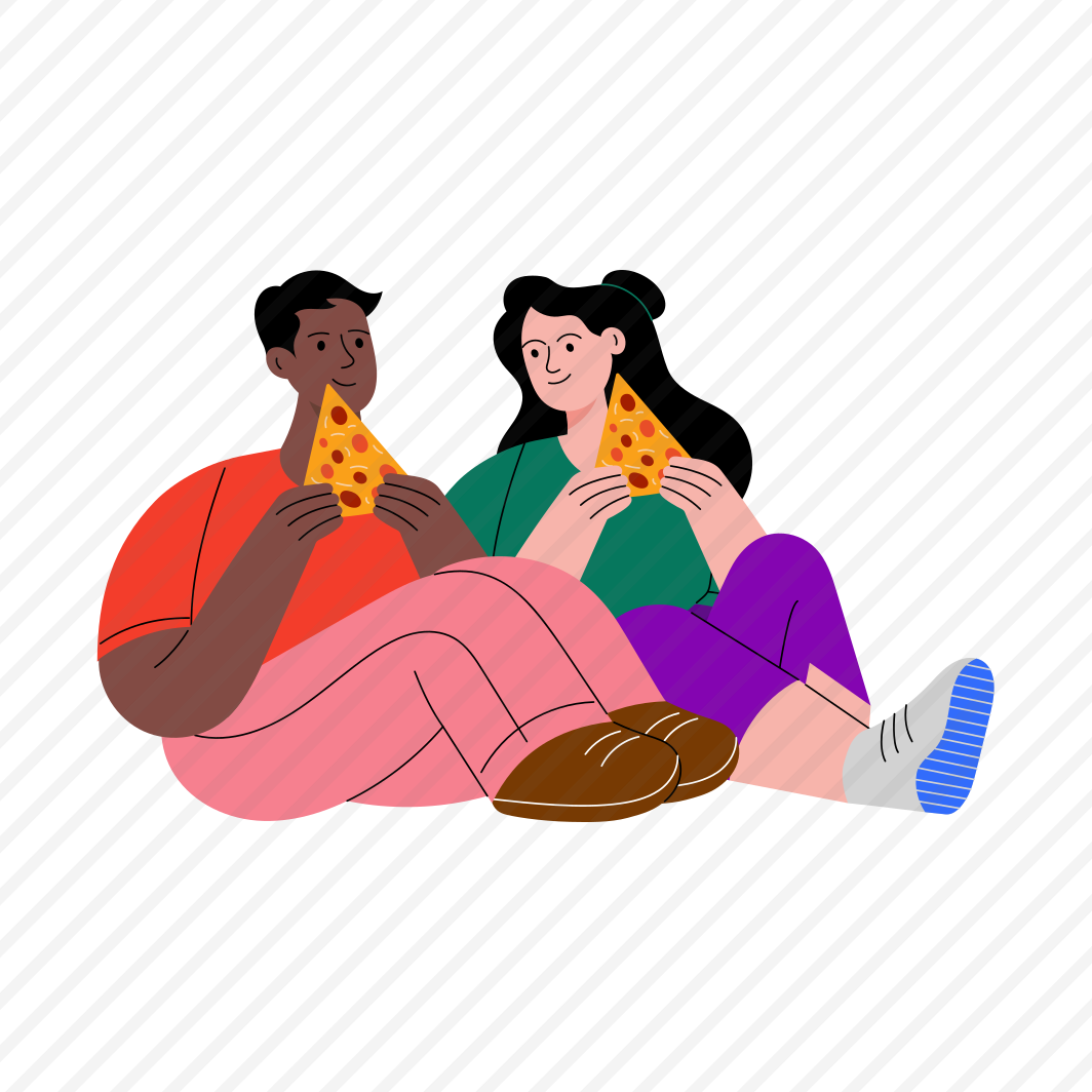 Eating Pizza preview