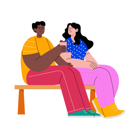 Friends illustration