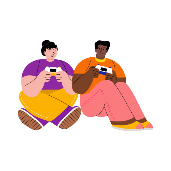 Playing Game illustration