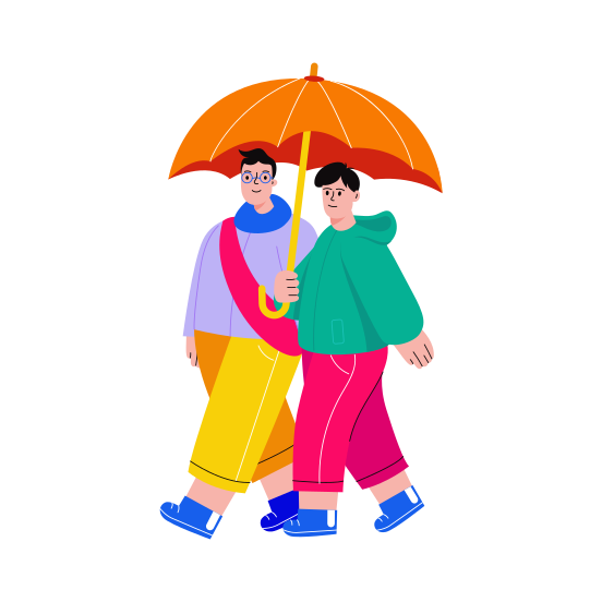 Walking Together illustration