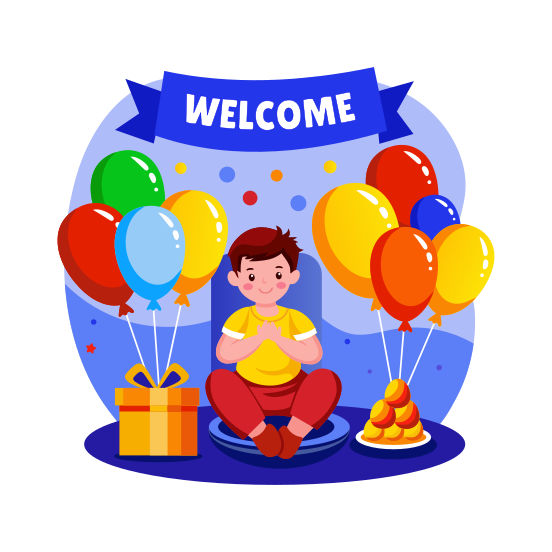 Celebration illustration