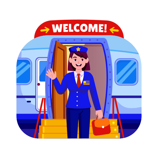 Flight Welcome illustration