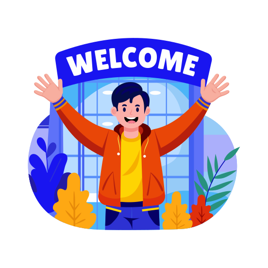 Happy Greeting illustration