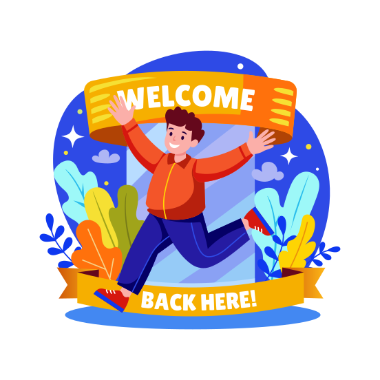 Joyful Welcome illustration