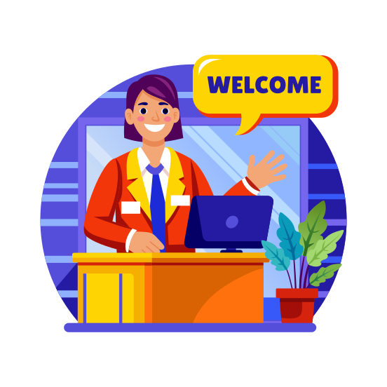 Reception illustration