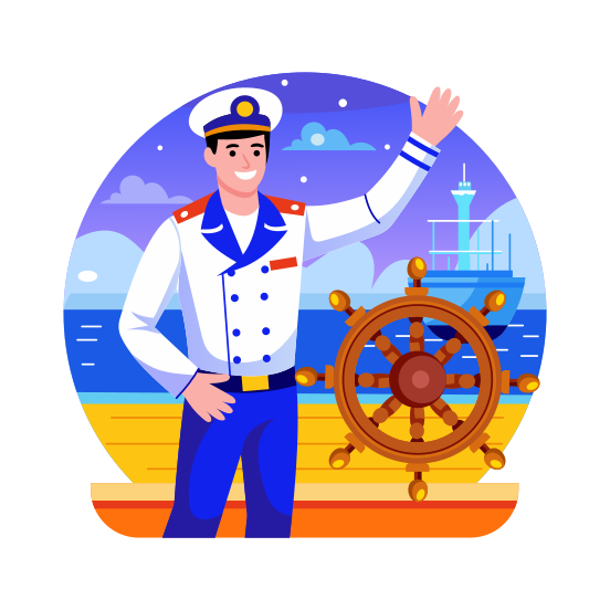 Sailor illustration